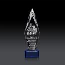 Manilow Award on Paragon Base (3D) - Blue