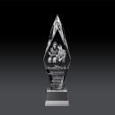 Manilow Award on Robson Base (3D) - Clear