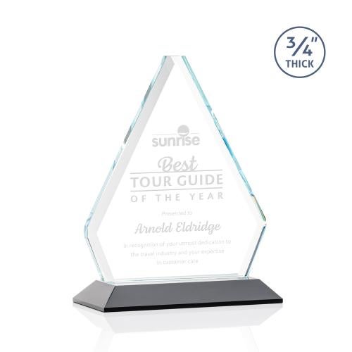 Recognition Awards - Crystal Awards - Fyreside Award - Black