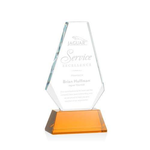 Recognition Awards - Crystal Awards - Kingsley Award - Amber