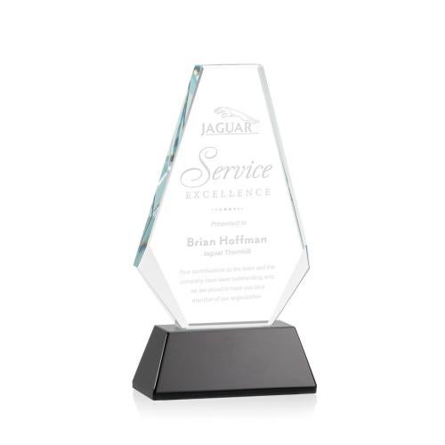 Recognition Awards - Crystal Awards - Kingsley Award - Black