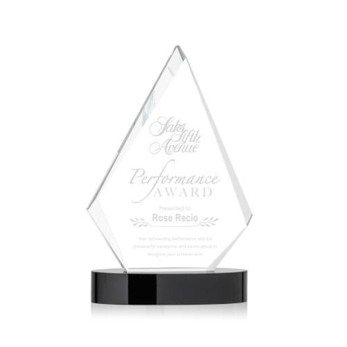 Recognition Awards - Crystal Awards - Sarasota Award - Black