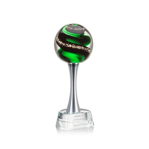 Recognition Awards - Glass Awards - Art Glass Awards - Zodiac Award on Willshire Base