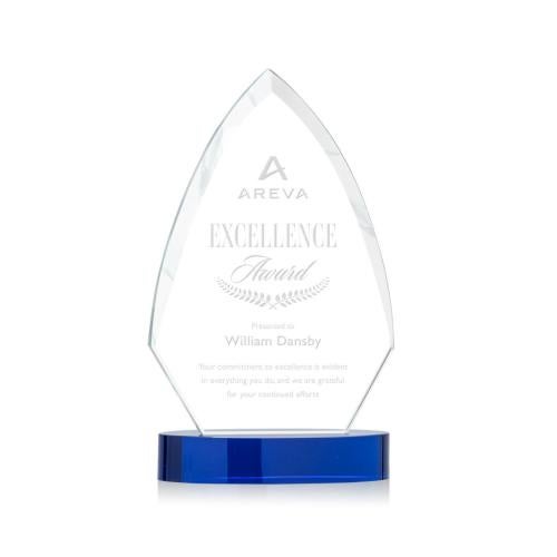 Recognition Awards - Crystal Awards - Idaho Award - Blue