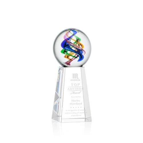 Recognition Awards - Glass Awards - Art Glass Awards - Galileo Award on Novita Base