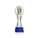 Galileo Award on Grafton Base - Blue
