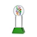 Galileo Award on Stowe Base - Green Alt Image 1