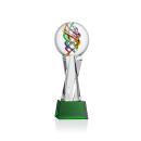 Galileo Award on Grafton Base - Green Alt Image 1