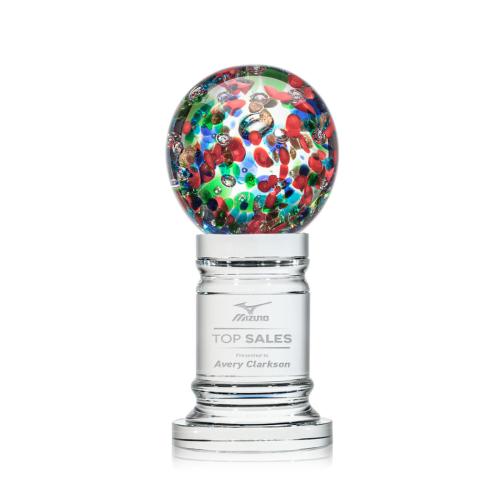 Recognition Awards - Glass Awards - Art Glass Awards - Fantasia Award on Colverstone Base