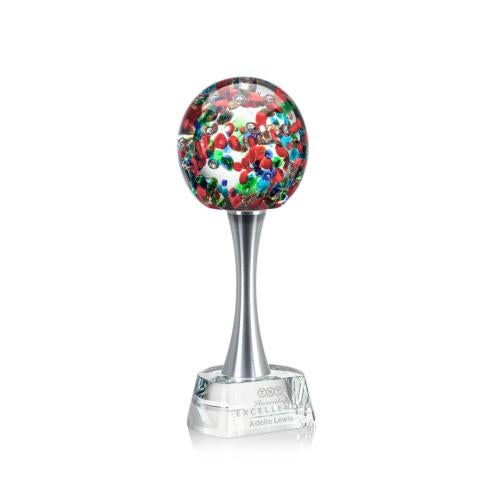 Recognition Awards - Glass Awards - Art Glass Awards - Fantasia Award on Willshire Base