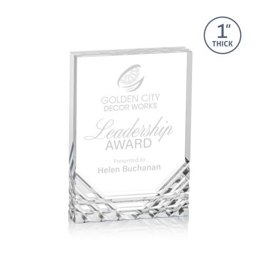 Recognition Awards - Acrylic Awards - Elektra Award - Clear