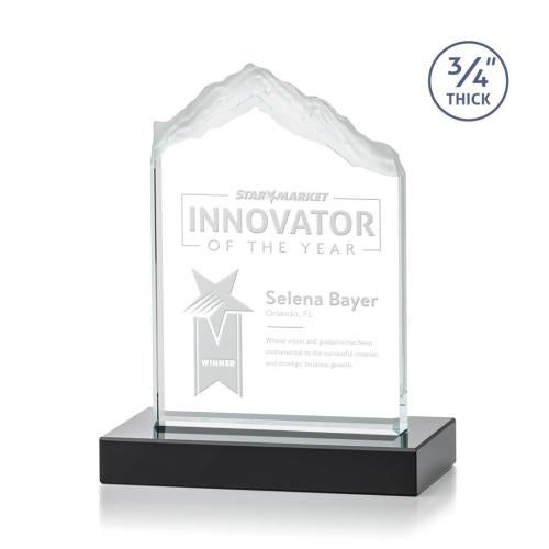 Recognition Awards - Crystal Awards - Everest Award - Black
