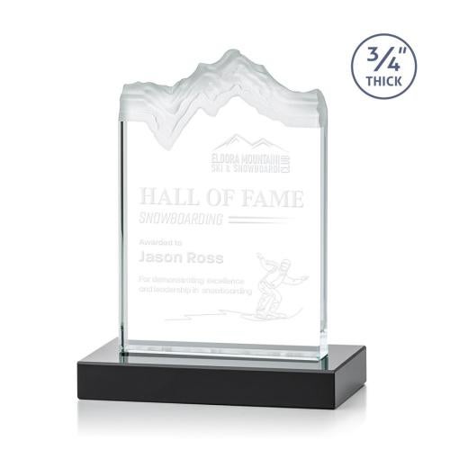 Recognition Awards - Crystal Awards - Kilimanjaro Award - Black
