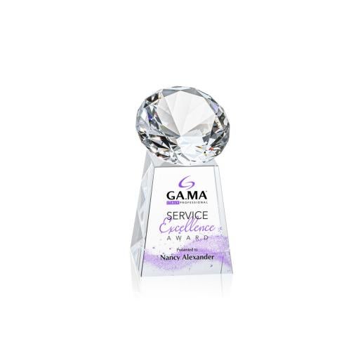 Recognition Awards - Crystal Awards - Celestina VividPrint™ Award - Diamond