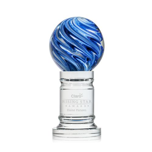 Recognition Awards - Glass Awards - Art Glass Awards - Naples Award on Colverstone Base