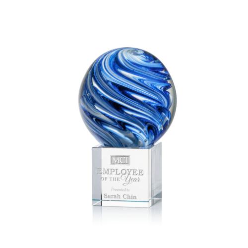 Recognition Awards - Glass Awards - Art Glass Awards - Naples Award on Granby Base