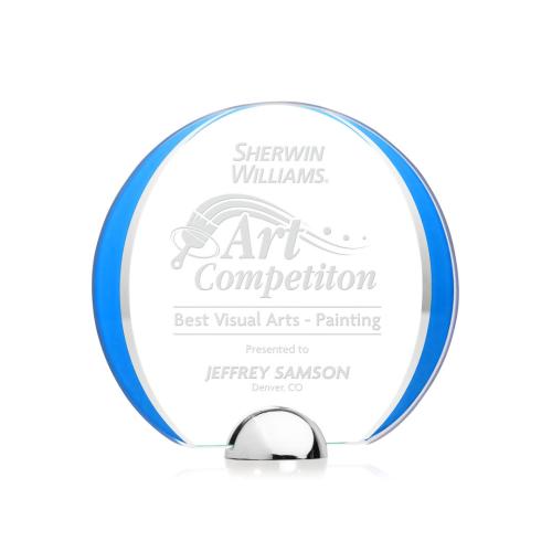 Recognition Awards - Crystal Awards - Stanton Award - Blue