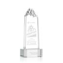 Himalayas Tower Award on Base - Clear