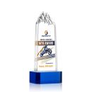 Himalayas VividPrint&trade; Award on Base - Blue