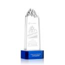 Himalayas Tower Award on Base - Blue