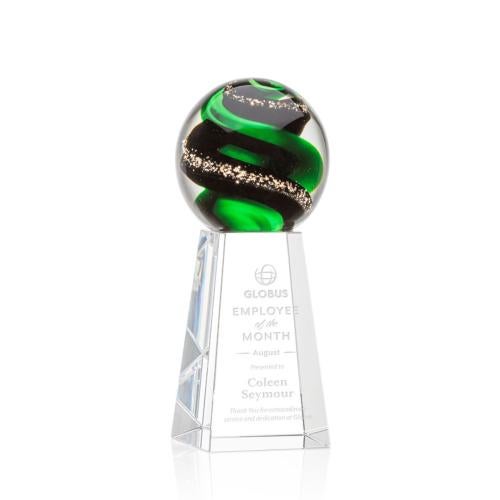 Recognition Awards - Glass Awards - Art Glass Awards - Zodiac Award on Novita Base