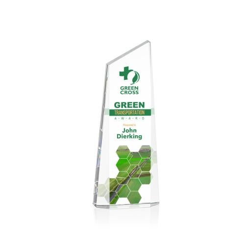 Recognition Awards - Crystal Awards - Belmont Tower VividPrint™ Award