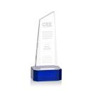 Belmont Tower Award on Padova Base - Blue