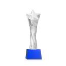 Arlington Star Award on Robson Base - Blue Alt Image 1