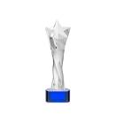 Arlington Star Award on Paragon Base - Blue Alt Image 1