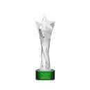Arlington Star Award on Paragon Base - Green