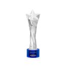Arlington Star Award on Marvel Base - Blue