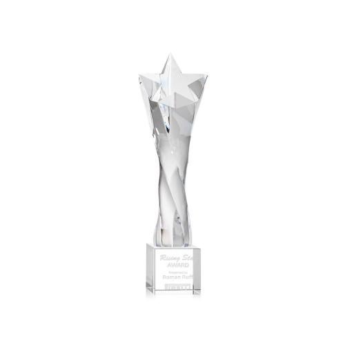 Recognition Awards - Crystal Awards - Arlington Star Award on Granby Base