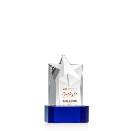 Recognition Awards - Crystal Awards - Berkeley VividPrint™ Award on Padova Base - Blue