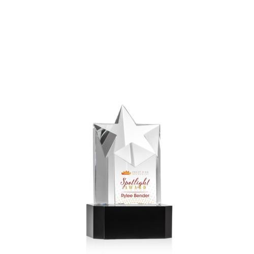 Recognition Awards - Crystal Awards - Berkeley VividPrint™ Award on Padova Base - Black