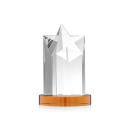 Berkeley VividPrint&trade; Award on Condor Base - Amber Alt Image 1