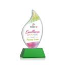 Odessy Flame Vividprint&trade; Award on Newhaven - Green