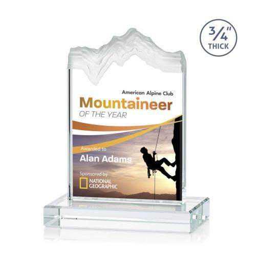 Recognition Awards - Crystal Awards - Kilimanjaro VividPrint™ Award - Starfire