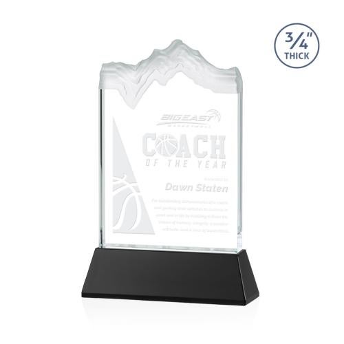 Recognition Awards - Crystal Awards - Kilimanjaro Award on Newhaven - Black