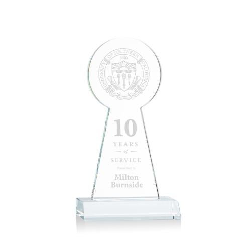 Recognition Awards - Crystal Awards - Laidlaw Tower Award - Clear