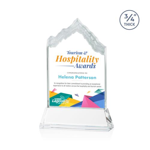 Recognition Awards - Crystal Awards - McKinley VividPrint™ Award on Newhaven - Starfire