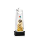 Delaware Star VividPrint&trade; Award on Base - Black