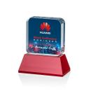 Flamborough VividPrint&trade; Award on Base - Red