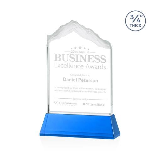 Recognition Awards - Crystal Awards - Everest Award on Newhaven - Sky Blue