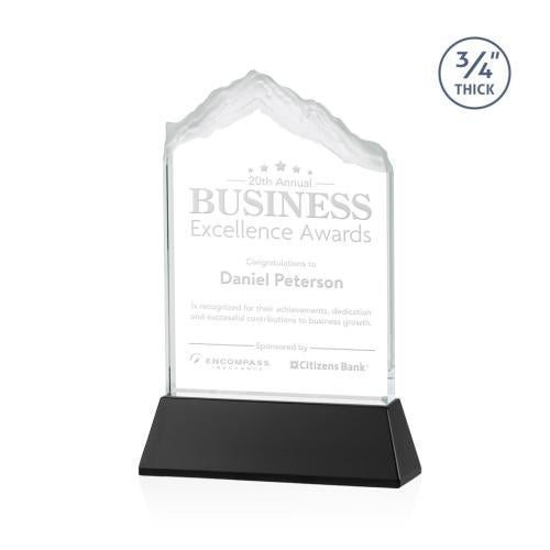 Recognition Awards - Crystal Awards - Everest Award on Newhaven - Black