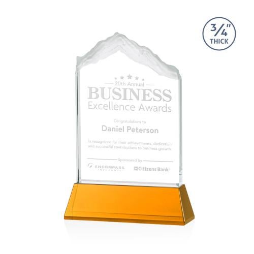 Recognition Awards - Crystal Awards - Everest Award on Newhaven - Amber