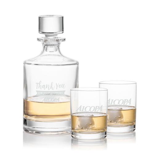 Corporate Gifts - Barware - Decanters - Monterey Decanter Set