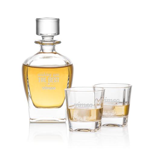 Corporate Gifts - Barware - Decanters - Kansas Decanter Set