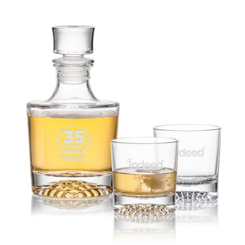 Corporate Gifts - Barware - Decanters - Buxton Decanter Set