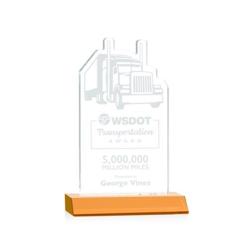 Recognition Awards - Crystal Awards - Longhaul Award - Amber