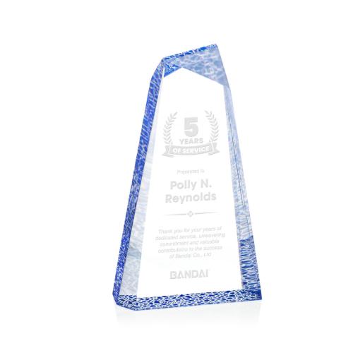 Recognition Awards - Acrylic Awards - Veradero Award - Blue